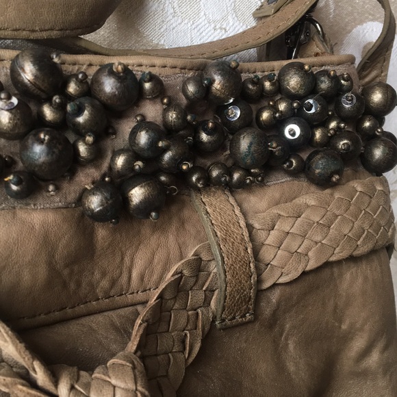 Anthropologie purse with beaded detail - Picture 2 of 5